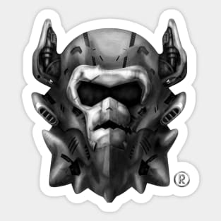 Aimon Head Robot Sticker